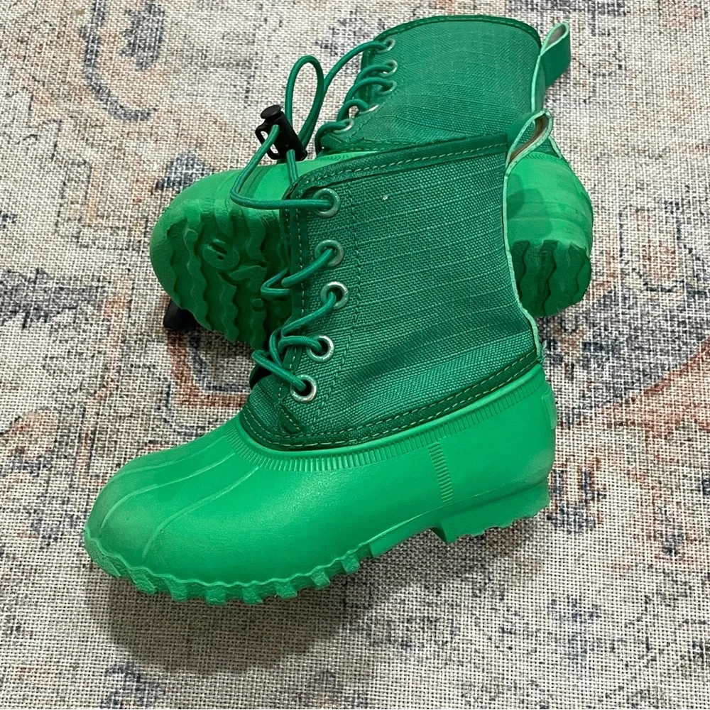 Native Shoes Toddler  Apple Green Rain Boots Size C7